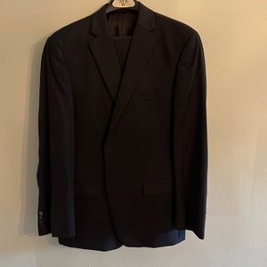 Two button Calvin Klein gray suit